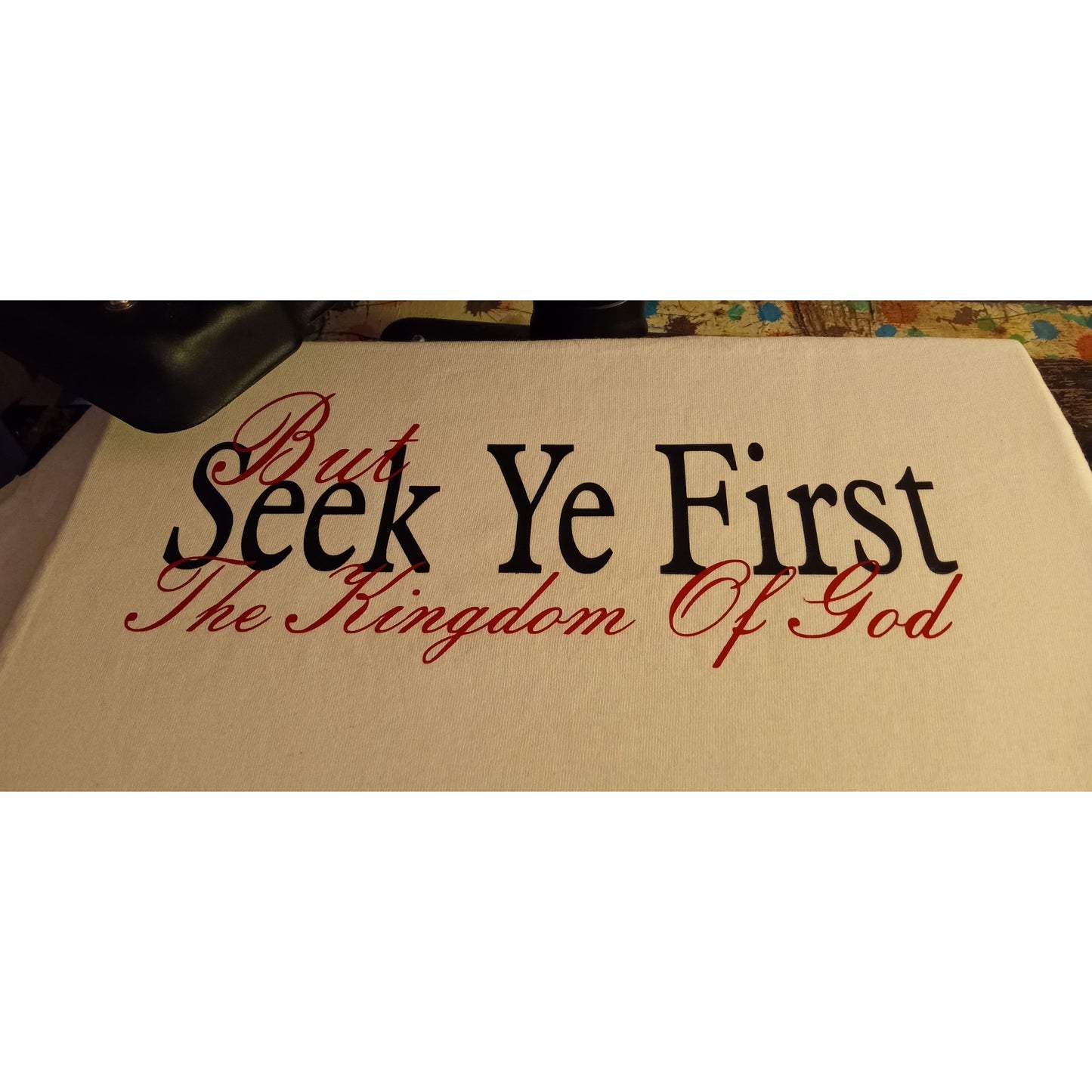 But Seek Ye First